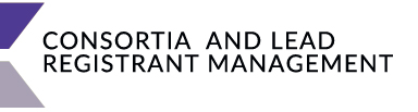 CONSORTIA AND LEAD REGISTRANT MANAGEMENT